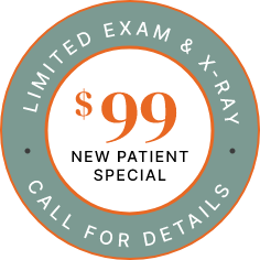 $99 New Patient Visit stamp